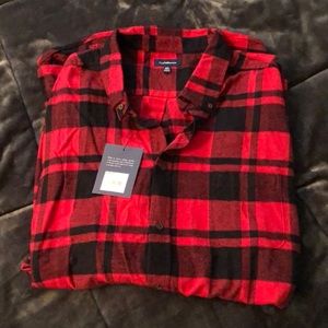 NWT XXL Tall Croft & Barrow button up flannel